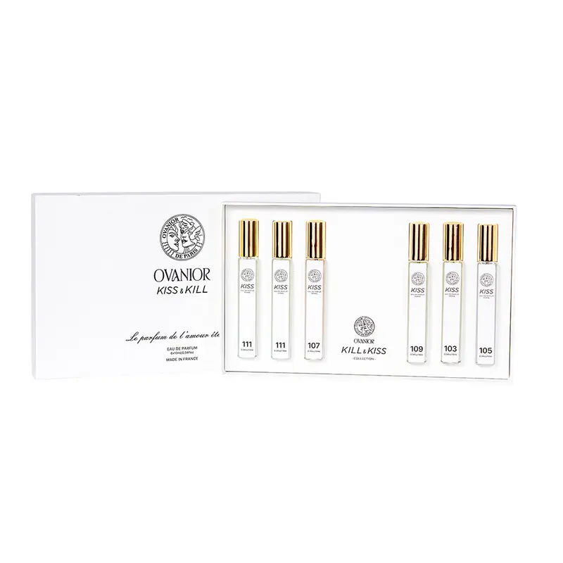 Bộ Quà Tặng Nước Hoa Ovanior Kiss Dành Cho Nữ - 6 Chai 10ml 0