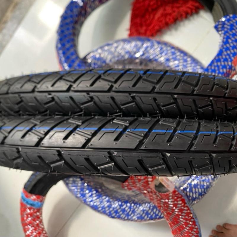 Vỏ dùng ruột cho xe số 60/90/17 và 70/90/17 thương Hiệu Dplus Lốp  Phụ Kiện gai 383