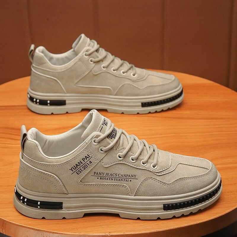 Giày Nam, Bảo Hộ Lao Động, Thích Hợp Cho Công Trường Xây Dựng Mùa Thu, Chống Trượt, Chống Mài Mòn, Thể Thao Và Đi Chơi, Thích Hợp Để Leo Núi, Chống Mài Mòn