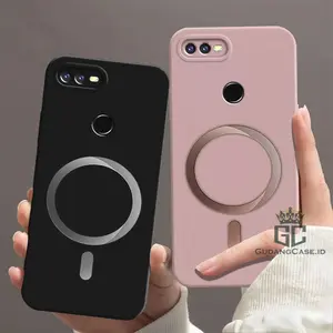Case Kompatibel Untuk Hp Oppo A5S A7 A12 A12K A11K F9 A3S A1K Casing Lentur Procamera Motif Lingkaran Kekinian Handphone Protection Smartphone