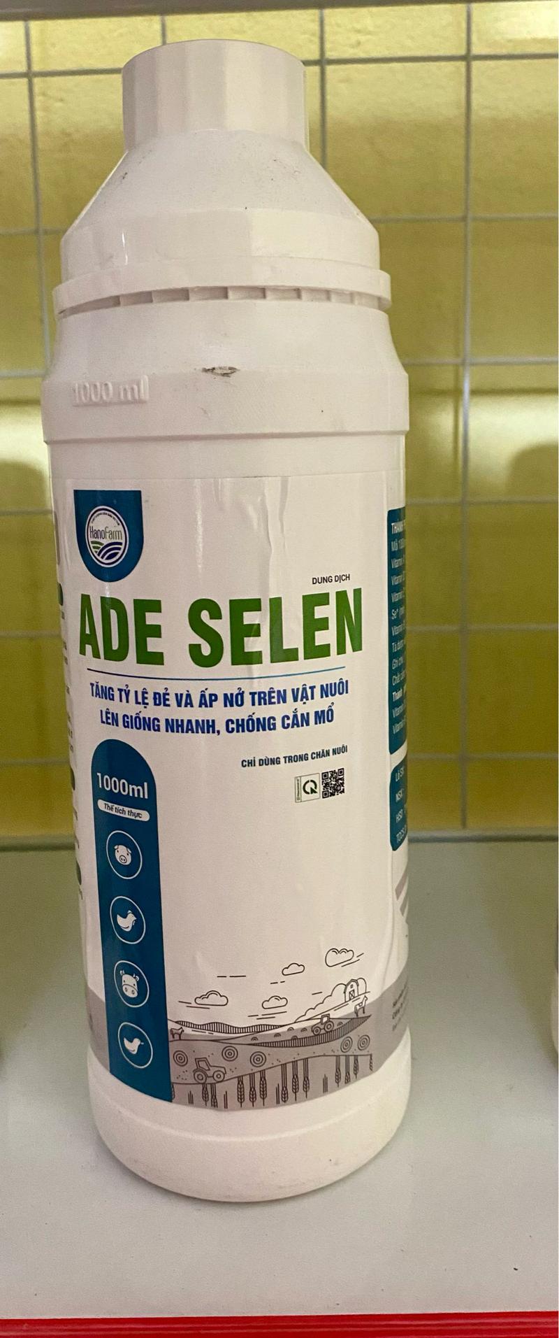 Product Introduction of ADE-SELEN 1lit tăng tỷ lệ đẻ và ấp nở, lên giống nhanh, vỏ trứng dày đẹp. 1