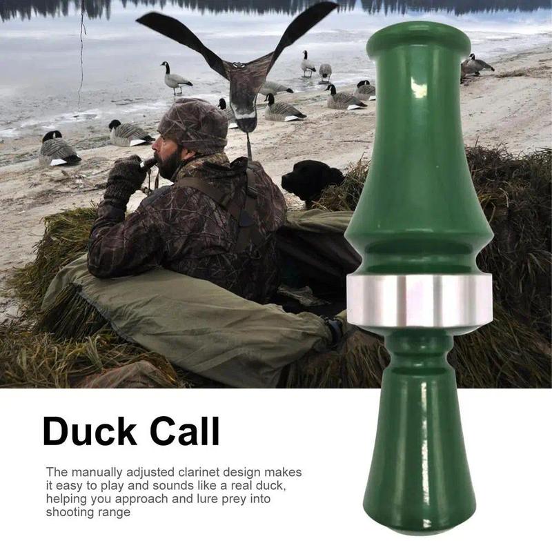 Product Introduction of Duck Call Hunting Decoy Whistle Green Duck Voice Trap Whistle Portable Wild Ducks Hunting Trap Decoy Durable Hunters Supplies 6