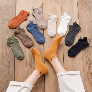 Kaos Kaki Pendek Pria Colorful Big Size Men Socks ENNWEN KK109 - Luxury Classy Accessories