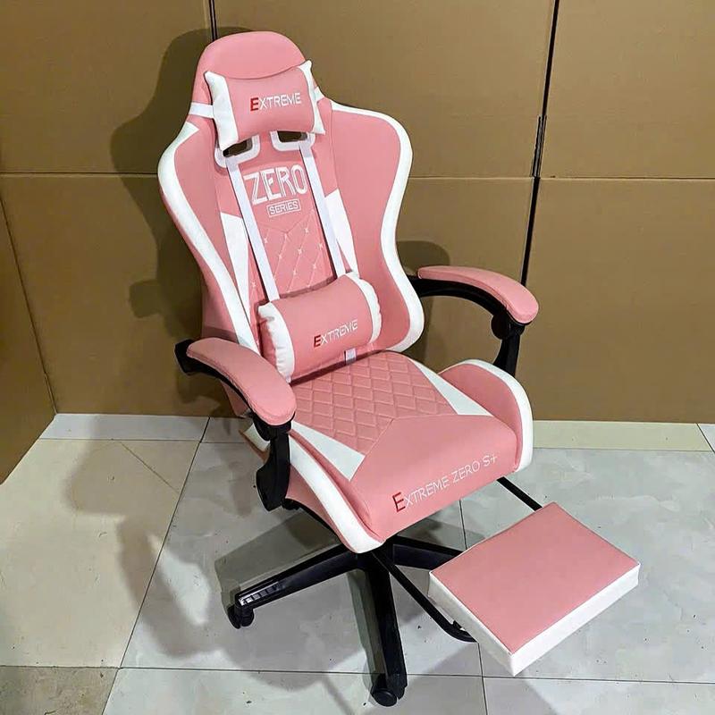 Ghế gaming Extreme Zero S+ xoay ngả, Tặng kèm 2 gối đầu và tựa lưng - Bảo hành dài, Ghế da livestream 4