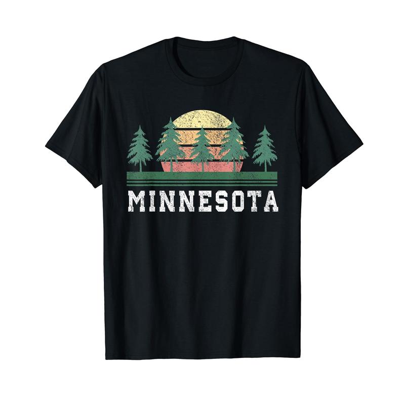 Minnesota Mn T-Shirt Retro Vintage Shirt Gift Men Women Kids Minnesota Mn T-Shirt Retro Vintage Shirt Gift Men Women Kids