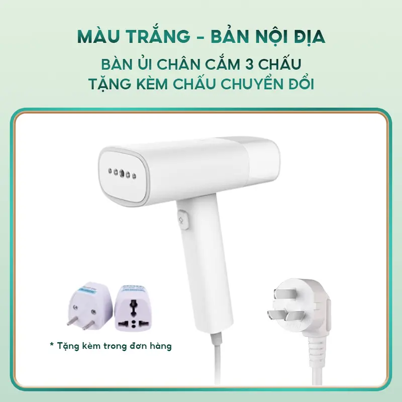 Bàn ủi hơi nước cầm tay Zanjia GT306 - Dung tích 150ml,Công suất 1200W,Từ động tắt điện,Bàn là hơi nước Ủi Quần Áo Là Quần Áo 6