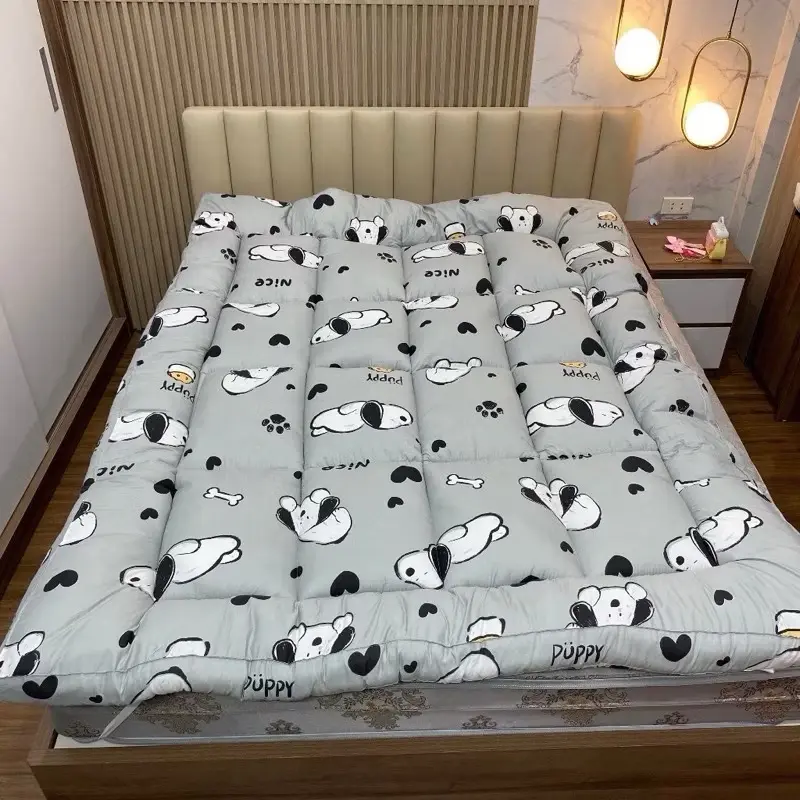 ￼ ￼Nệm Topper Trải Sàn , Trải Giường Dày Dặn - Đủ Kích Thước 6-8cm