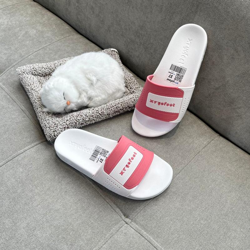 [ Mẫu Mới ] Dép nam nữ quai ngang bản đế trắng YOFEET hot trend phong cách trẻ trung - năng động