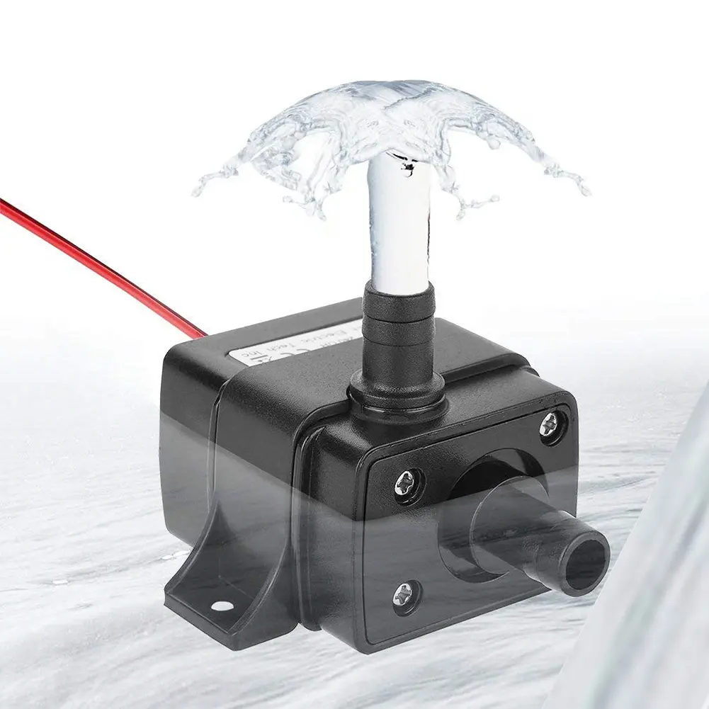 Ultra-quiet DC 12V 4.2W 240L/H Waterproof Brushless Mini Submersible Water Pump