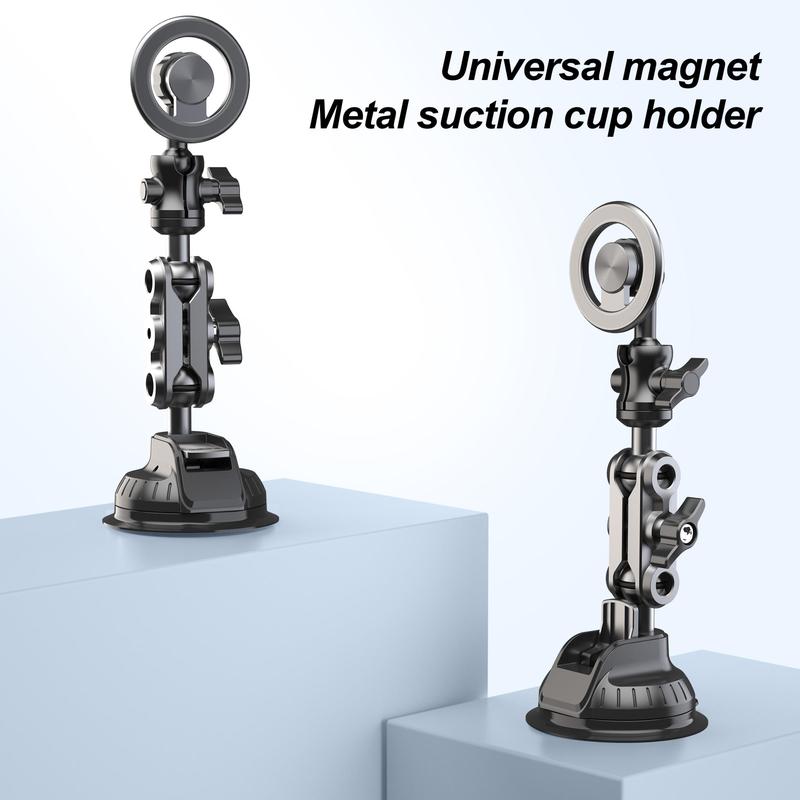 Product Introduction of Universal Car Magnetic Phone Holder, 360° Adjustable Strong Grip Car Phone Holder, Easy Installation, Safe Secure Mount for Mobile Devices 4