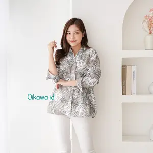 Venya Batik ID Amalia Kemeja Batik Motif Sekar Jagat | Blouse Kerja Harian Premium