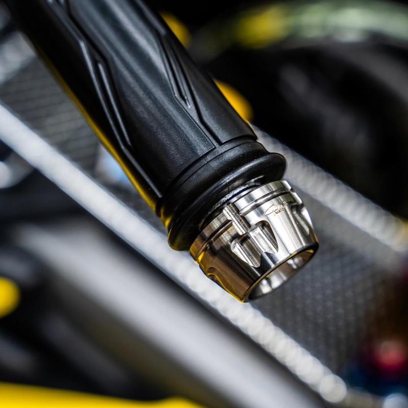 Gù tay lái Ghracing inox gắn Vario Ab125 Ab150 Ab160 Wave dream Future exciter winner Shvn sh350 - kèm ốc - gắn mọi dòng xe máy Phụ Tùng