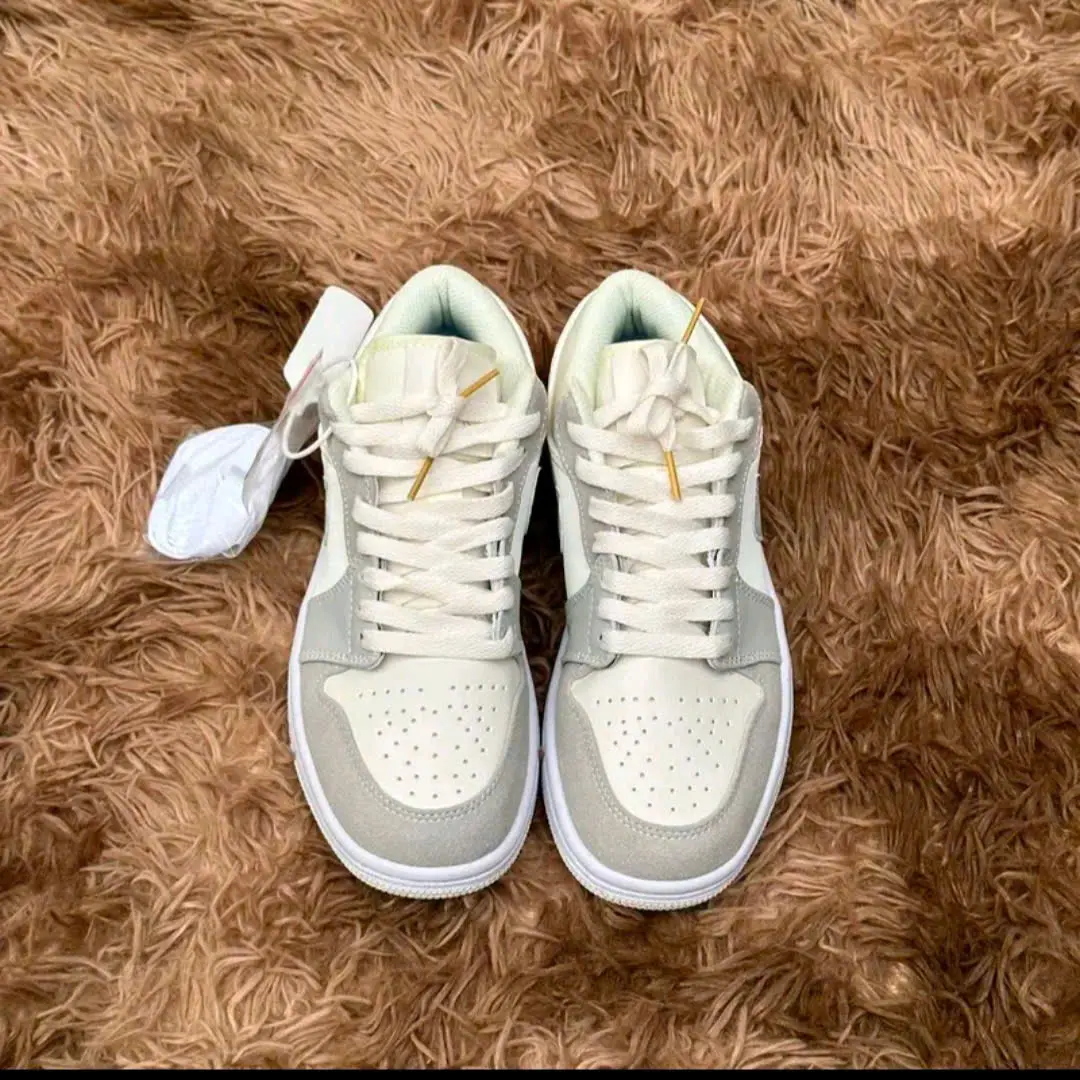 Giày _Jd Cổ Thấp Low Paris Xám Nam Nữ, Giày Sneaker J//D1 Cao Cấp Full Bill Box.