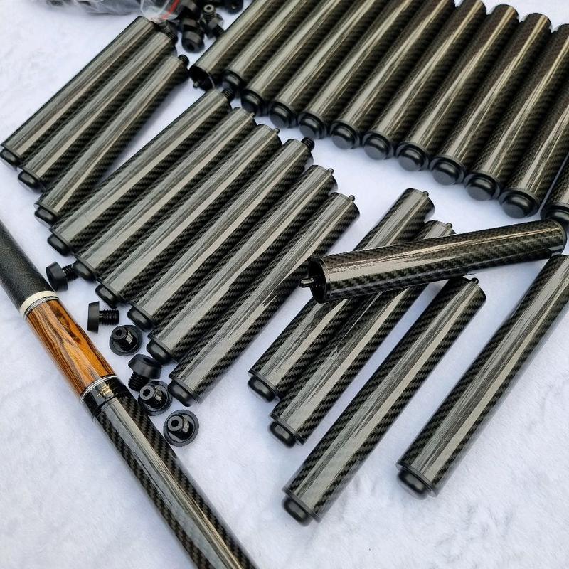 Nối dài carbon cơ bida [Giá rẻ] cho gậy Peri, Omin, Fury, Rhino, maple CPD!!! 20cm ( kèm bumper nắp đáy chuôi)