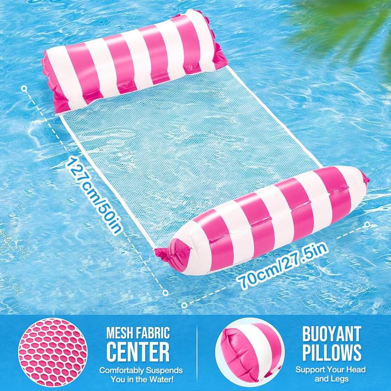 Inflatable Pool Hammock, Pool Float, Water Hammock Multi Purpose, Inflatable Pool Floats for Adults, Non-stick PVC Material, Swimming Float for Outdoor Swimming Pool 2