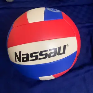 [BISA COD] BOLA VOLI NASSAU NEW PATRIOT JAHIT MESIN BONUS DOP DAN JARING Ball Outdoor