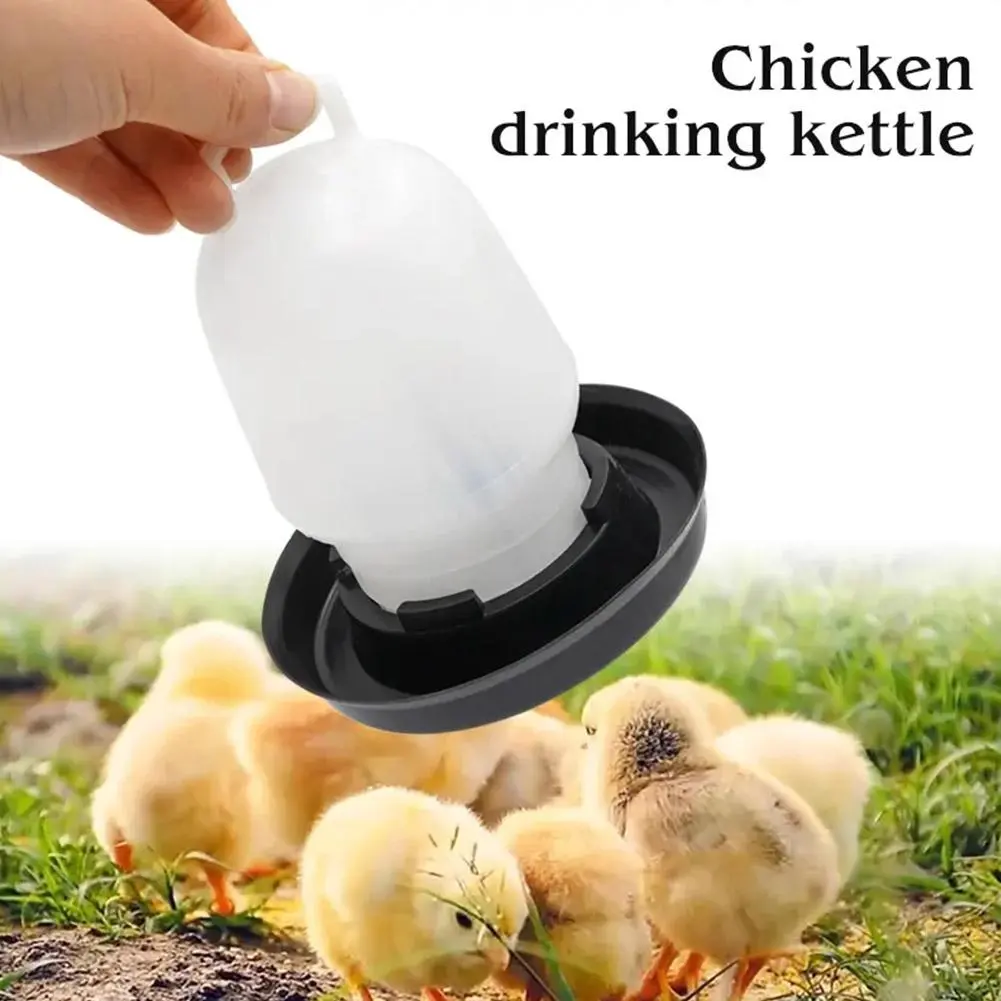Chicken Automatic Drinker Plastic Chicken Duck Goose Y1J0 Feed Sink Pot Drink Drinking L8Y4