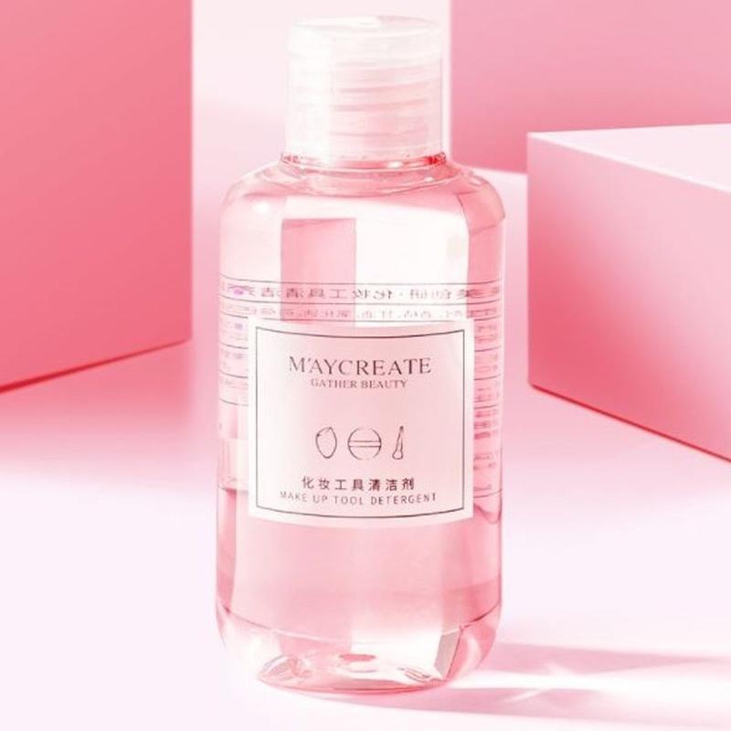 Nước rửa mút tán kem nền / Cọ trang điểm Maycreate Makeup Tool Detergent