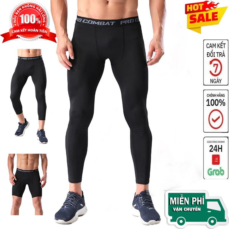 Quần Giữ Nhiệt Nam*Giảm Giá Cực Sốc*Quần Legging Nam Quần Giữ Nhiệt Nam Tập Gym Combat Pro Cao Cấp