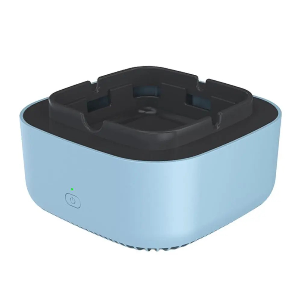 Electronic Air Purifier Plastic Creative Intelligent Portable Ashtray USB Ashtray Air Cleaner for Home Office Workplace Outdoor Indoor
