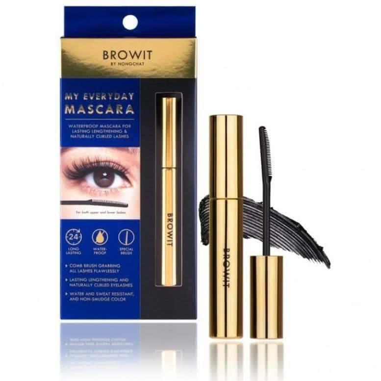 Mascara Browit Nongchat Thái Làm Dày Dài Mi Chuyên Dụng Cho Makeup