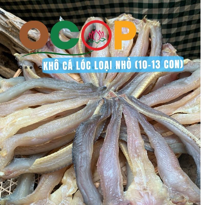 MỘT CÂN KHÔ CÁ LÓC ĐỒNG THÁP (LOẠI NHỎ 10-15 CON)
