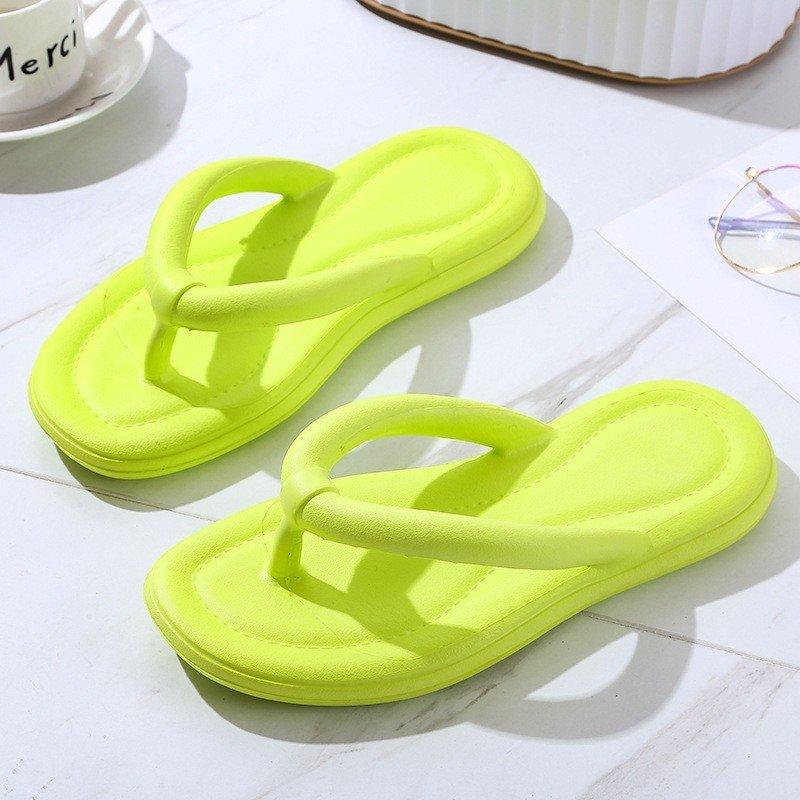  JY223-A0   trơn   Dép xỏ ngón mùa hè nữ chất liểu nhựa loại 1- EVA xỏ ngón siêu nhẹ DéP Shoes GiàY 