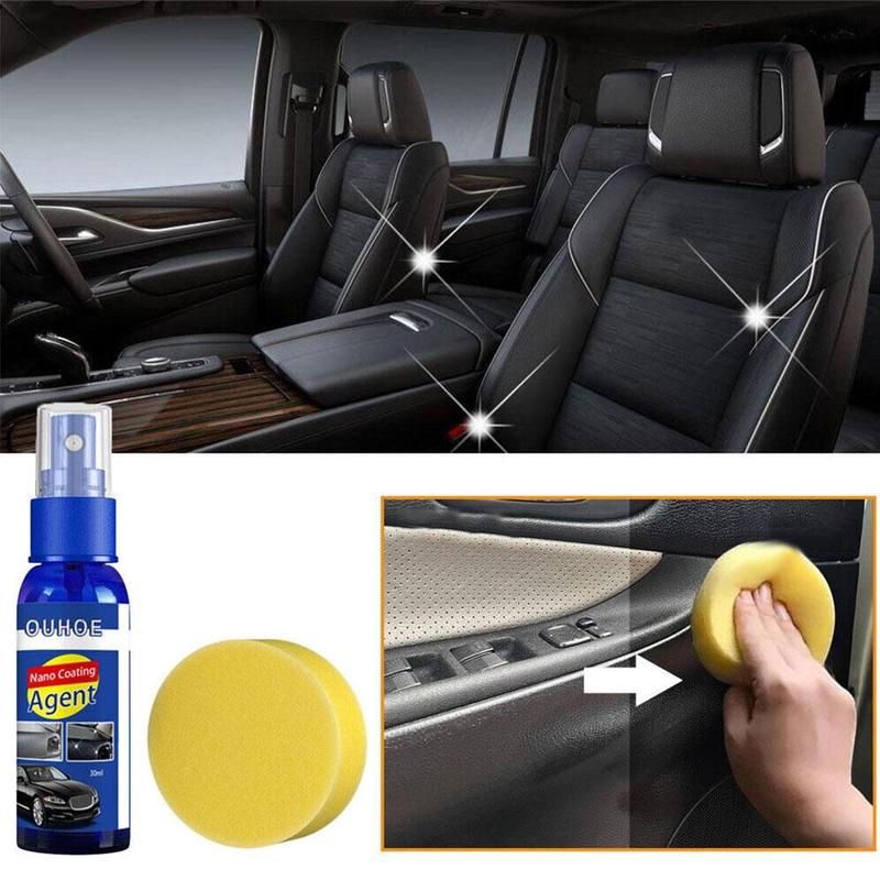 Product Introduction of Automotive Plastic Repair Coating Agent Automotive And Exterior Cleaning 30/100ml+sponge H4U4 20