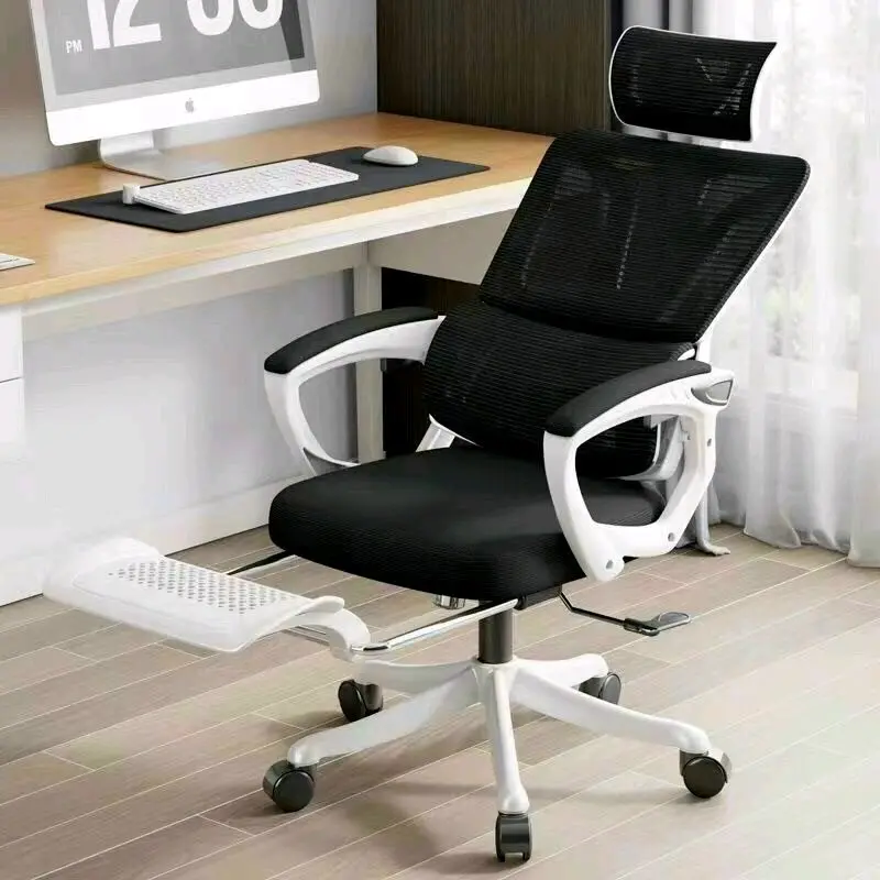 Ghế công thái học CTH66 kèm gác chân, ngả lưng tiện lợi