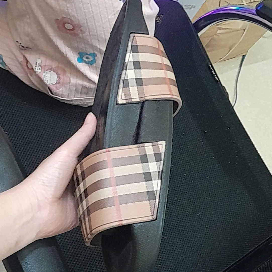 Size 37-43 - Dép nam nữ đồng kẻ sọc, Dép bắp rang bơ phù hợp mọi lứa tuổi, B.B.R