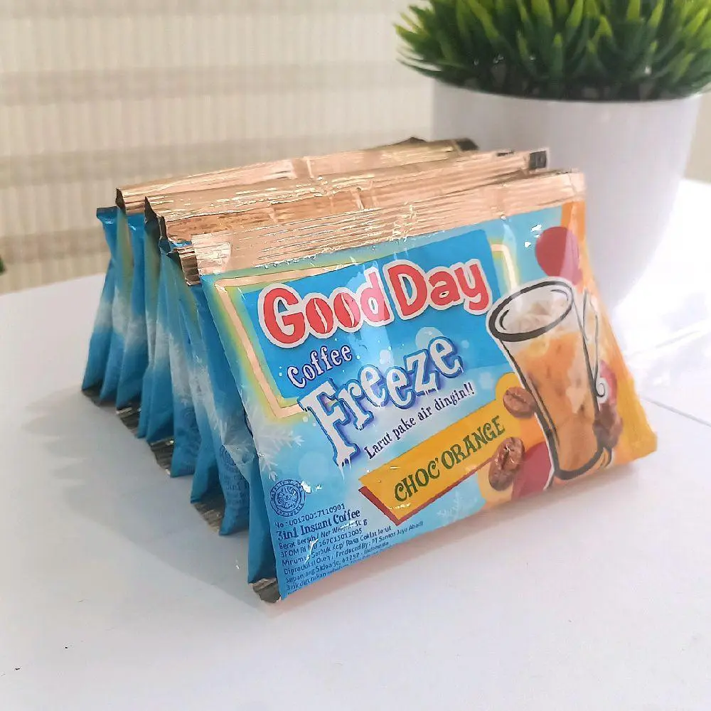 Good day Freeze Choc'orange 10 sachet Coffee kopi Ice Robusta - Shop ...