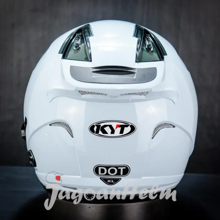 KYT HELM GALAXY SLIDE FLAT R  | SOLID FLAT VISOR - STANDART Helmet Motorcycle 3