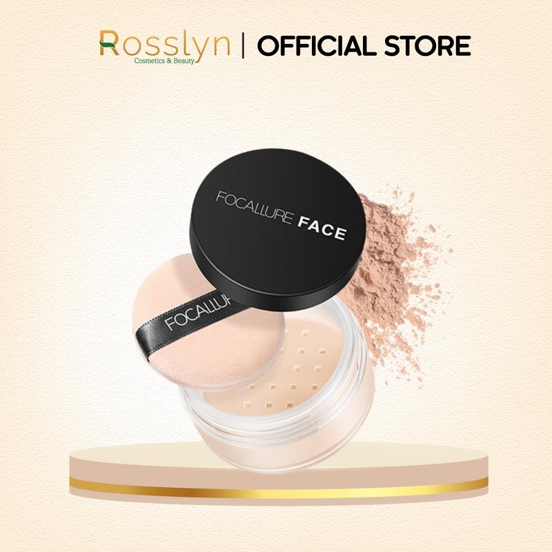 Phấn phủ Focallure 3 màu sắc tùy chọn trang điểm nền thời trang 7g Rosslyn Cosmetic Mỹ Phẩm Women Nữ