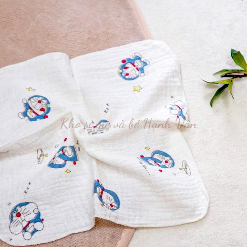 Product Introduction of Set 10 Khăn Sữa Muslin 2 Lớp Và 4 Lớp Cho Bé Siêu Mềm Mại Đa Năng Làm Khăn Lau, Yếm, Khăn Tắm 36