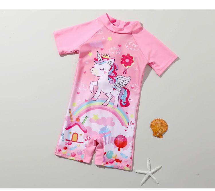 Product Introduction of Children's Swimwear Girl Girl Girl Super Cute Swimsuit Baby and Infant Swimsuit Baby Swimsuit 2
