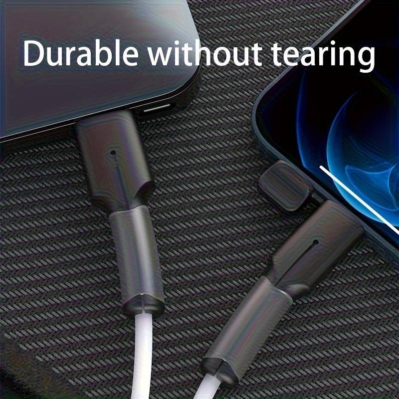 Product Introduction of Data Cable Protector, Anti-breakage Charging Cable Protector, Data Cable Protective Cover, Mobile Phone Accessories Compatible with iPhone & Android 5