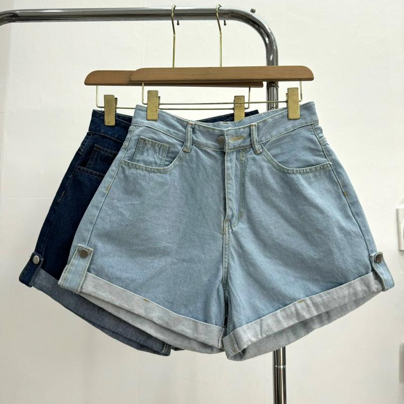  QUẦN JEAN ĐÙI LẬT LAI BIGSIZE DÁNG A LƯNG CAO -J2 