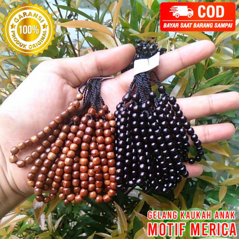COD Gelang Bayi Anak Laki-Laki Perempuan Pria Wanita Cewek Cowok Couple Kaokah Kaukah Kokka Koka Hitam Bulat Asli Original 5