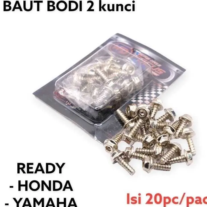 BAUT PROBOLT BODY CHROME HONDA YAMAHA BEAT VARIO SCOOPY PCX NMEX MIO FINO XEON AEROX 2