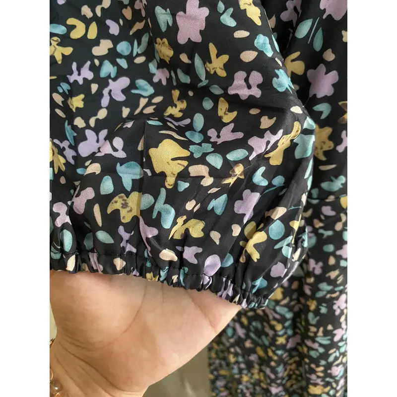 SOHYUN CHIC CASUAL FLOWER KOREAN STYLE MAXI DRESS nagita slavina fairy vintage outfit dresswell long dress 6