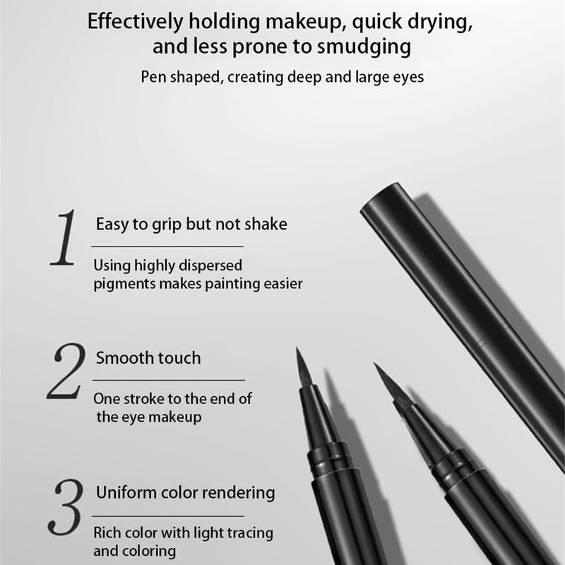 Product Introduction of 【Local Delivery】SVMY Waterproof Eye Black&long-lasting Black Eyeliner Pen&mascara Curler Light Eye Makeup 1PCS/3PCS SET 13
