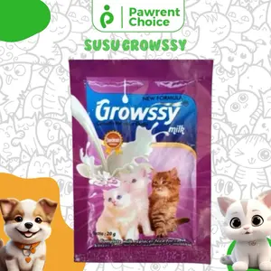Growssy Susu Bayi Kucing Kitten Milk 20gr Non-laktosa