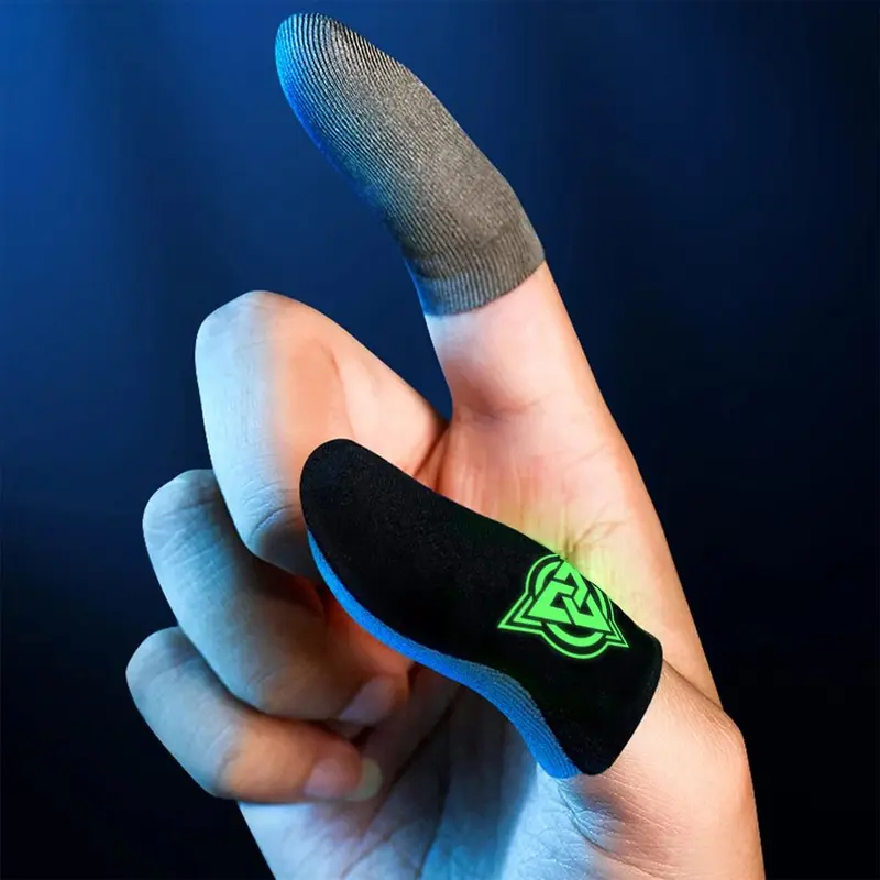 Sarung Tangan Jari Gaming Seluler Sliver-cloth Sensitive tipis dan dapat dicuci 2