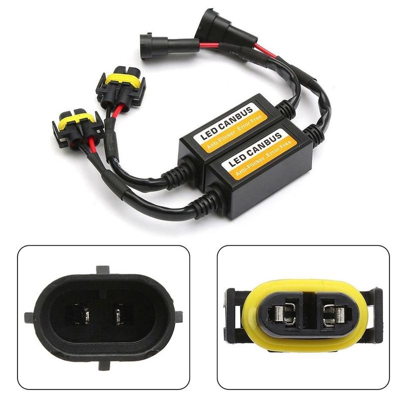 Canbus Error-Free Anti-Flicker Resistor Kit – Fits 9005 9006 9012 LED Headlights