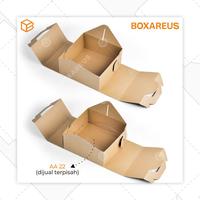 Gambar Dus Kue Cake Box Gift Kado Souvenir Packaging | 40408 BROWN - Brown dari Box Are Us Kota Bandung 4 Tokopedia