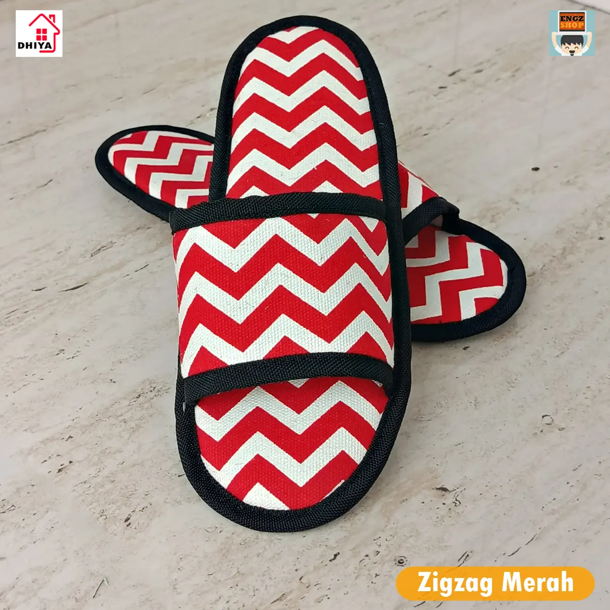 Zigzag Merah