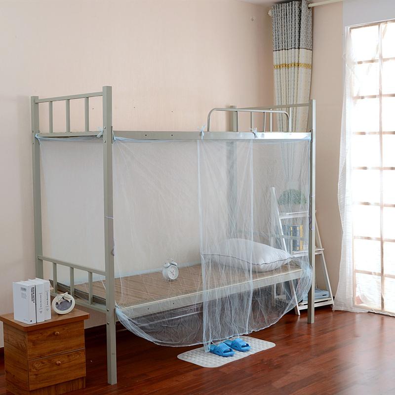 Dormitory Bunk Bed Student Mosquito Net Single Double Home Dust-Free Elegant Top Zipper Old-Fashioned Mosquito Net 6