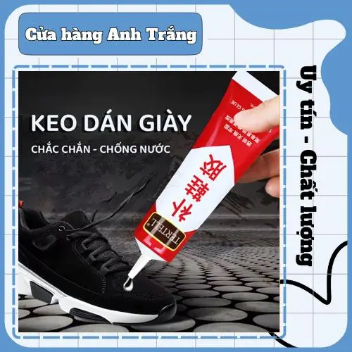 Keo dán giày, keo dán dép, keo dán siêu dính, keo dán giày thể thao đa năng an toàn cho da 60ml