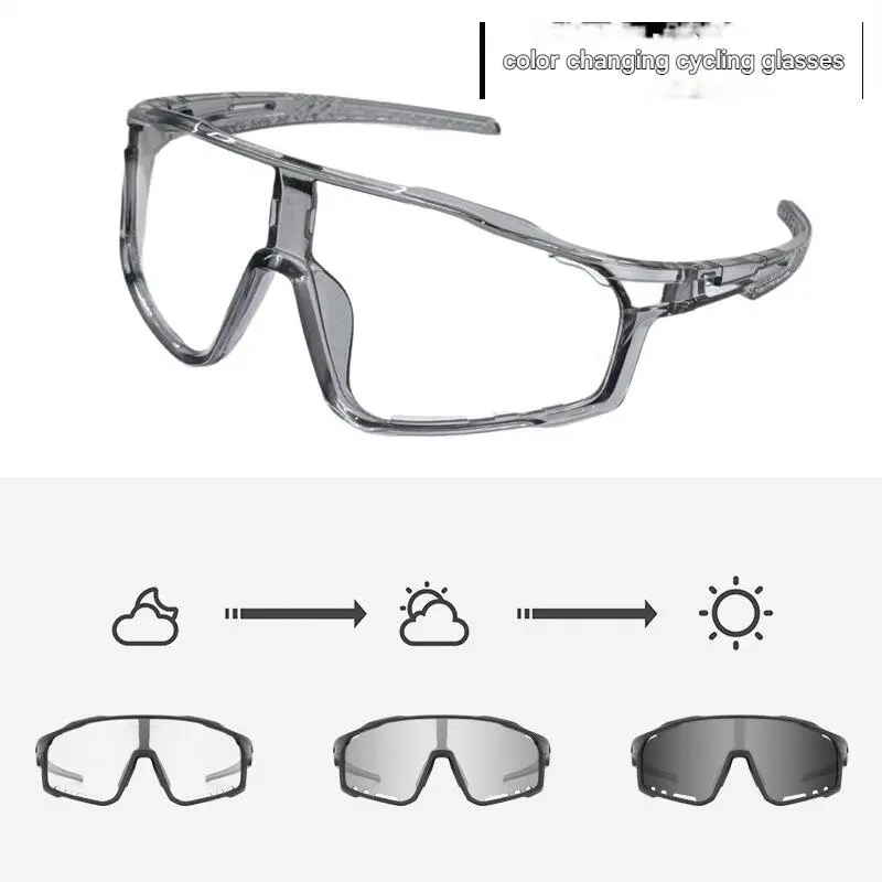 Kính Bảo Hộ, Thời Trang, Đổi Màu, Chống Tia UV, Thích Hợp Cho Thể Thao Và Đạp Xe, Kính Râm Chống Nắng Ngoài Trời, Kính Mắt, Thời Trang kinh  chong  uv kính  râm  nam kinh  vuong kinh nut hoi trang kinh  ram  phong  cach