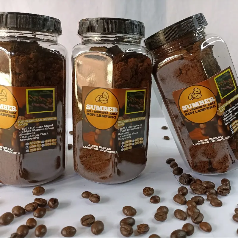 {Sumber Kopi} Kopi Robusta Lampung Asli Tanpa Campuran 4